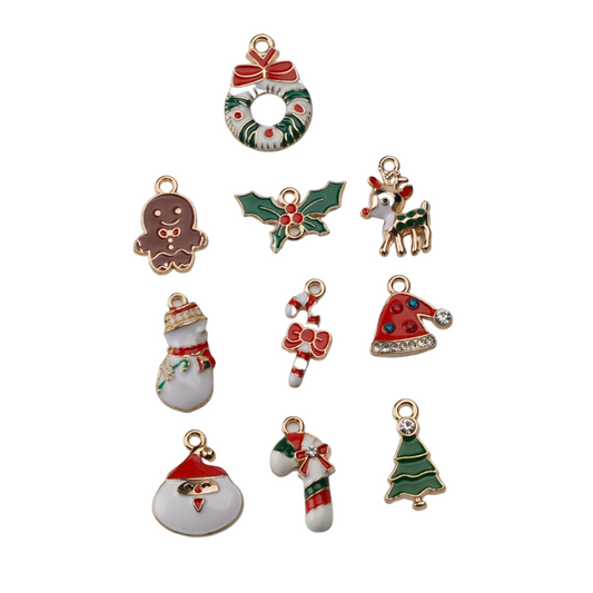 10 Christmas Charm Pack